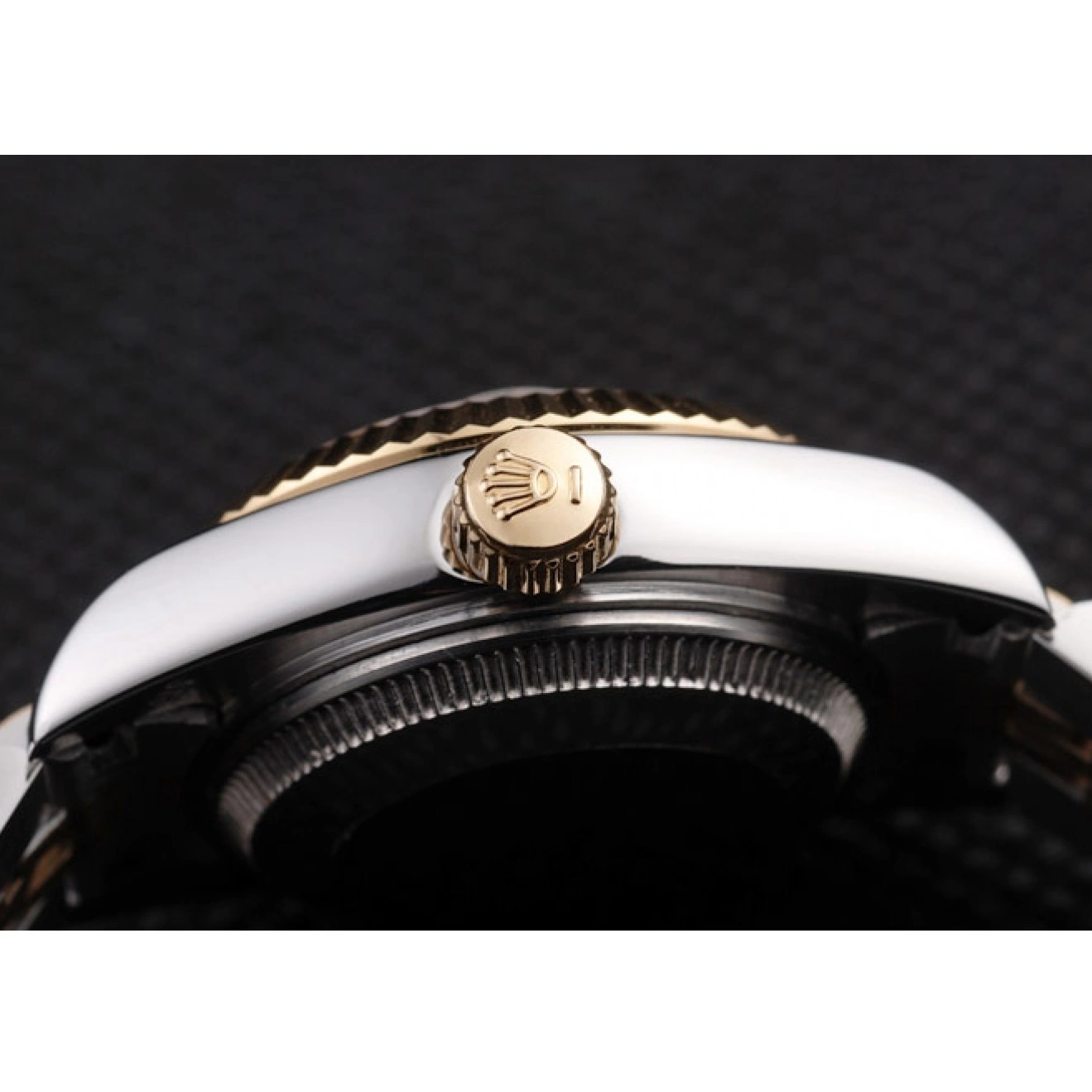 Aaa replica watch Datejust Steel 98078 Tone Plated Stainless Rolex Yellow Two Gold 0814